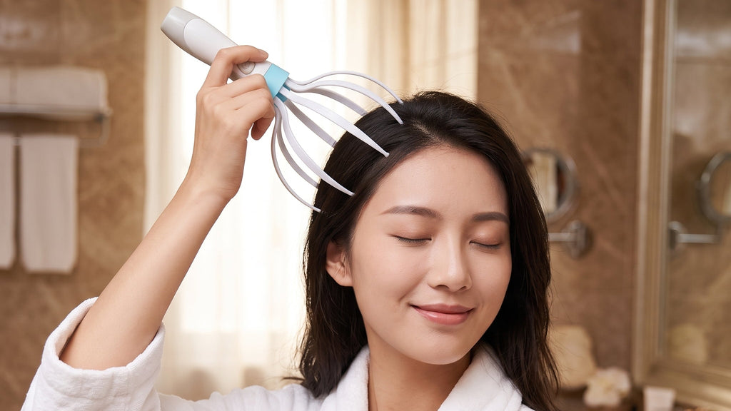 Electric Head Massager — Deep Scalp Relaxation & Stress Relief