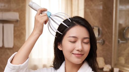 Electric Head Massager — Deep Scalp Relaxation & Stress Relief