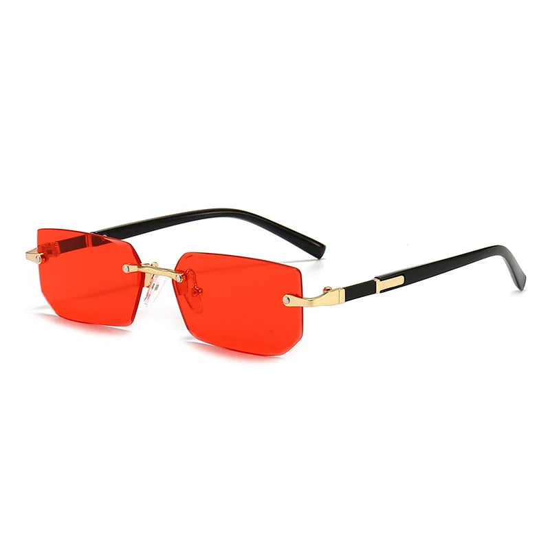 Luxury Rimless Sunglasses Summer Edition