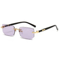 Luxury Rimless Sunglasses Summer Edition