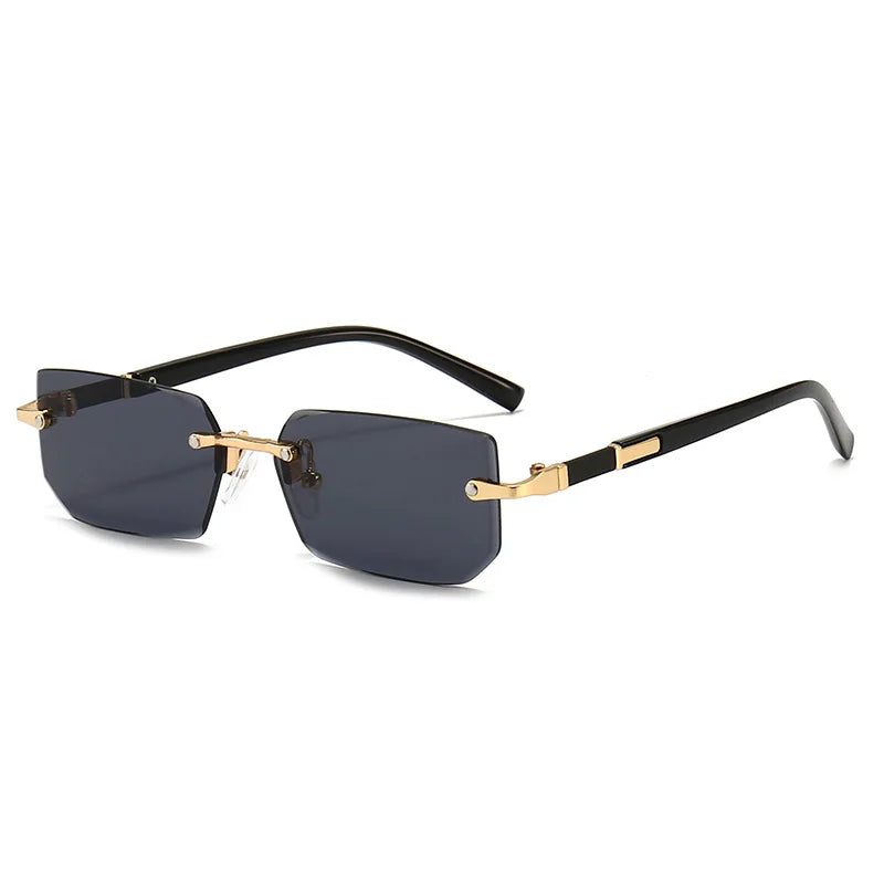 Luxury Rimless Sunglasses Summer Edition