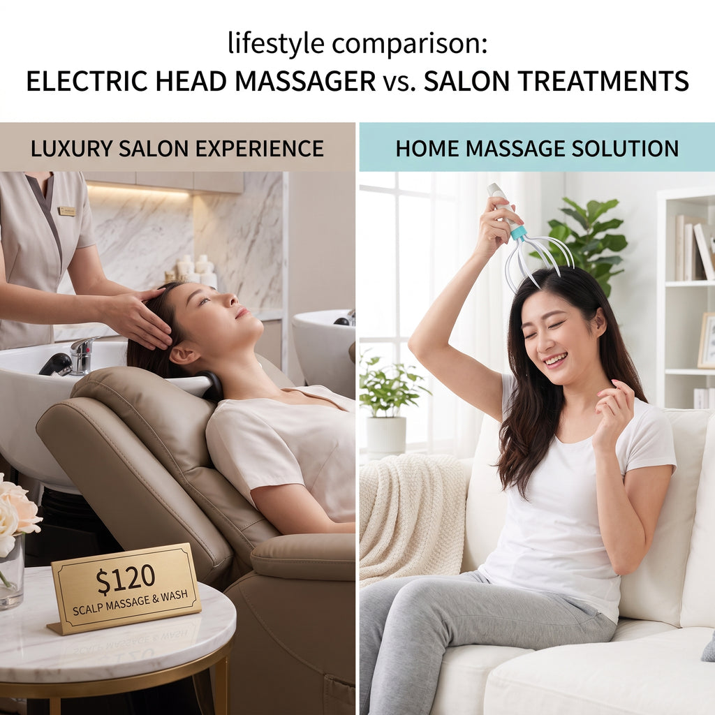 Electric Head Massager — Deep Scalp Relaxation & Stress Relief